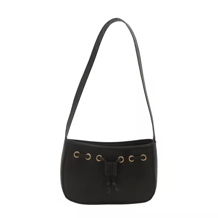 New 2025 simple personality casual small square bag commuter ladies handbag temperament shoulder underarm bag - 1