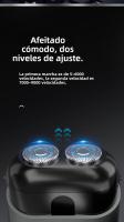 Maquinilla De Afeitar Inteligente De Doble Cabezal Mini Maquinilla De Afeitar De Viaje Portátil Para Coche Lavable Recargable De Larga Duración - details 8
