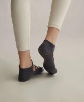 Calcetines de algodón transpirables y absorbentes para Yoga, medias antideslizantes de silicona para Pilates, Ballet y Fitness, 2 pares - details 7