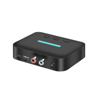Adaptador receptor de audio USB Bluetooth 5.3 Música estéreo inalámbrica 3,5 mm AUX R/L RCA Soporte de reproducción de disco U para amplificador de altavoz de escritorio - details 16