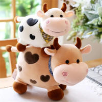 Muñeco de Goma de Animal de Algodón con Diseño de Vaca Lindo de Dibujos Animados para Niñas Decoración de Hogar Relleno - details 1
