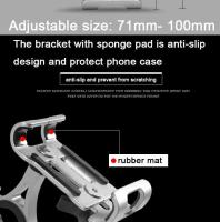 Soporte para teléfono de aleación de aluminio para bicicleta, vehículo eléctrico, motocicleta y soporte de navegación GPS para teléfono inteligente de bicicleta - details 4