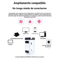 Teclado Bluetooth de Proyección Láser + Ratón (Set) + Soporte para Móvil + Alimentación para Móvil Regalos Creativos - details 1