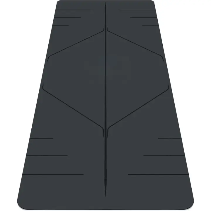 183 x 66 x 0,4 EXTREMO Antideslizante Agarre en Seco y Húmedo Línea de Alineación Para Yoga, Pilates, Ejercicio, Bikram y Hot yoga - 1