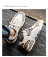 Novedad de verano para hombre, zapatos planos informales deportivos de suela gruesa, transpirables, blancos y versátiles, zapatos de moda - details 10