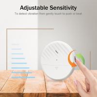 Alarma de Vibración Inalámbrica para Puertas y Ventanas Elecpow 125dB Protección de Seguridad para el Hogar Sensor Anti-Robo con Alarma de Ruptura de Vidrio - details 1