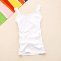 Tops negros, camiseta sin mangas de verano para mujer con Top de encaje, ropa interior roja, camisolas de encaje, ropa interior holgada, chaleco para mujer - details 14