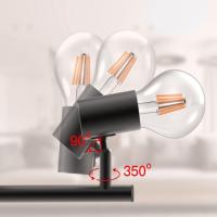 Goeco Luces de Pared de Metal y Madera Eficiencia Energética Iluminación 220V - details 4
