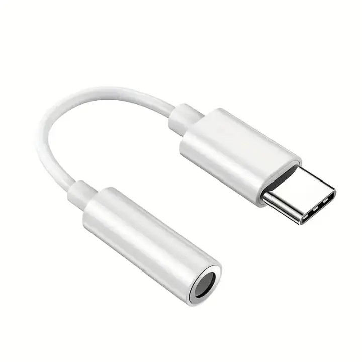 Adaptador de Auriculares USB-C a 3.5mm Jack Cable Versátil para iPhone 15 pro MAX, Samsung Galaxy, Huawei Xiaomi Gadgets Electrónicos - 1