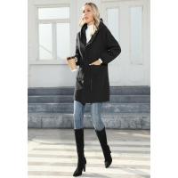 Parabrisas de terciopelo con capucha para mujer, chaqueta de longitud media, nuevo estilo, talla grande - details 7