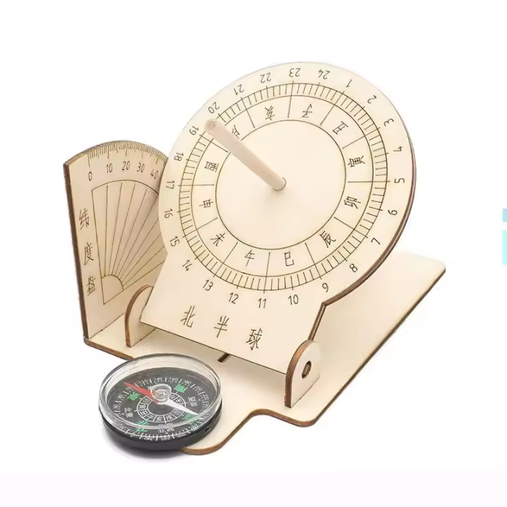 DIY Sunwatch Kids Modelo antiguo Horacius para aprender material de escuela primaria - 1