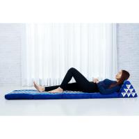 Cómodo Colchón De Suelo con Cojín De Lectura, Futón Japonés, Cama Plegable O Esterilla De Masaje Tailandés, 170 x 53 cm, Azul Claro - details 142
