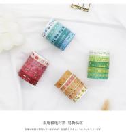 Juego de 5 pegatinas decorativas coreanas y japonesas para álbum de recortes, para estética diaria - details 8