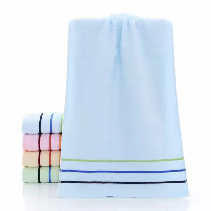 4 toallas de baño absorbentes de secado rápido para el cuerpo y la mano. - 1