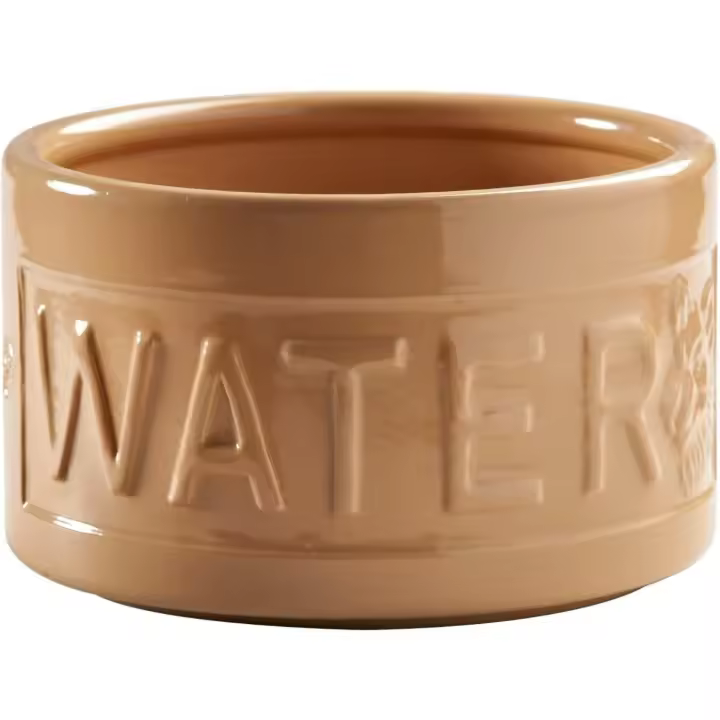 Mason Cash Cuenco de Agua para Perro con Letras de bastón, 20 cm. - 1