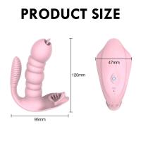 Leten-vibradores consoladores portátiles para mujer, estimulador de clítoris y vagina para lamer la lengua, juguetes eróticos de succión Oral para mujer, sexo hine - details 7