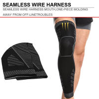 Mangas de compresión para piernas completas, Protector de soporte para levantamiento de pesas, artritis, alivio del dolor articular, desgarro muscular, 1 par - details 9