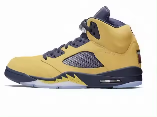 Zapatillas de baloncesto blancas, transpirables, planas, zapatillas de deporte informales, zapatillas de diseñador 5s para hombre, deportes para mujer, zapatos para correr al aire libre - 1