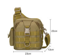 Bolso Táctico Pequeño para Hombres con Correa USB Bolso de Hombro Camuflaje para Escalar al Aire Libre Bolsas de Mensajero Deportes de Ocio Impermeables - details 5