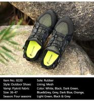 Deportes al aire libre para adultos de gran tamaño para hombres y mujeres, zapatos de senderismo transpirables multifuncionales, zapatos para vadear en el agua - details 3
