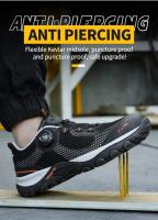Zapatos de Trabajo de Verano Ligeros y Transpirables con Punta de Acero - details 8