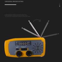 Radio Portátil con Cable Cargador de Manivela Radios de Manivela Linterna de Manivela - details 4