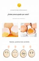 Bandejas para huevos para refrigerador, verde, plástico, apilables, diseño antideslizante, función de registro de tiempo, 1 unidad - details 1