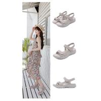 Nuevas Sandalias de Cuero para Mujer Verano 2025 Moda de Piso Plano - details 3