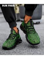 Zapatillas de correr para hombre, zapatos deportivos, tenis al aire libre, ligeros, amortiguadores, informales, a la moda - details 9