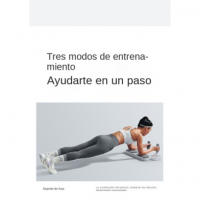 Soporte plano multifuncional, barra de empuje, tabla entrenamiento para el pecho el artefacto de entrenamiento muscular Abdominal - details 4