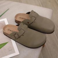Zapatillas de Corcho de Gamuza a la Moda para Hombres Sandalias de Soporte para Arco - details 37