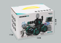 Mango de detección de gestos, tanque de control remoto, luz de pulverización de música, coche de juguete para niños - details 14