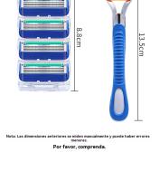 Afeitadora barba hombre Manual Portátil para casa - details 9