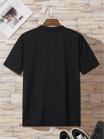 MILANO ITALIA Camiseta cómoda informal con cuello redondo y mangas cortas para hombre, camiseta versátil de moda para viajes diarios y viajes de verano - details 5
