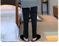 Pijamas con estampado a rayas para hombre, ropa de dormir de algodón peinado con cuello redondo, talla grande, a la moda, Y2k, otoño e invierno, 2024 - details 80