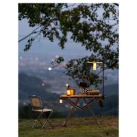 Al aire libre bluetooth audio camping luz inalámbrica luz ambiental pequeña portátil de mano tienda de campaña de larga duración luz LED - details 16