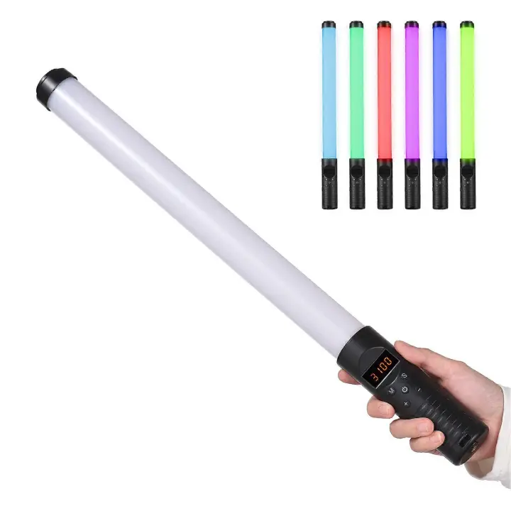Lámpara de Fotografía LED Portátil Control de Temperatura de Color Regulable 76 Perlas Incorporadas - 1