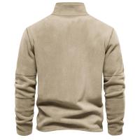 Chaqueta de Vellón Cálida y Gruesa para Hombres Cuello con Cremallera Suéter Suave de Carcasa Müller - details 8