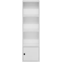 Biblioteca de 5 Niveles con 1 Puerta de Almacenamiento, Blanco - details 22