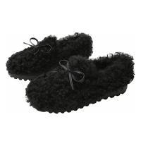 Zapatos planos con lazo para mujer, mocasines de lana rizada con forro de piel de algodón, botas de borreguito, Invierno - details 5