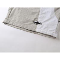 CORTEIZ Devil Island Cruise Camisa casual estampada de moda de estilo americano, pantalones cortos deportivos de verano para hombre a juego, pantalones sueltos de cinco bolsillos a cuadros estilo novio - details 3