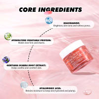 Crema de Gelatina de Colágeno Levantada 24h Fortalece la Barriera de Piel con Niacinamida y Hidratación Herramientas de Cuidado de la Piel Facial - details 5
