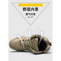 Botas Tácticas para Hombre Suela de Goma Resistente al Desgaste Forro de Cuero - details 5