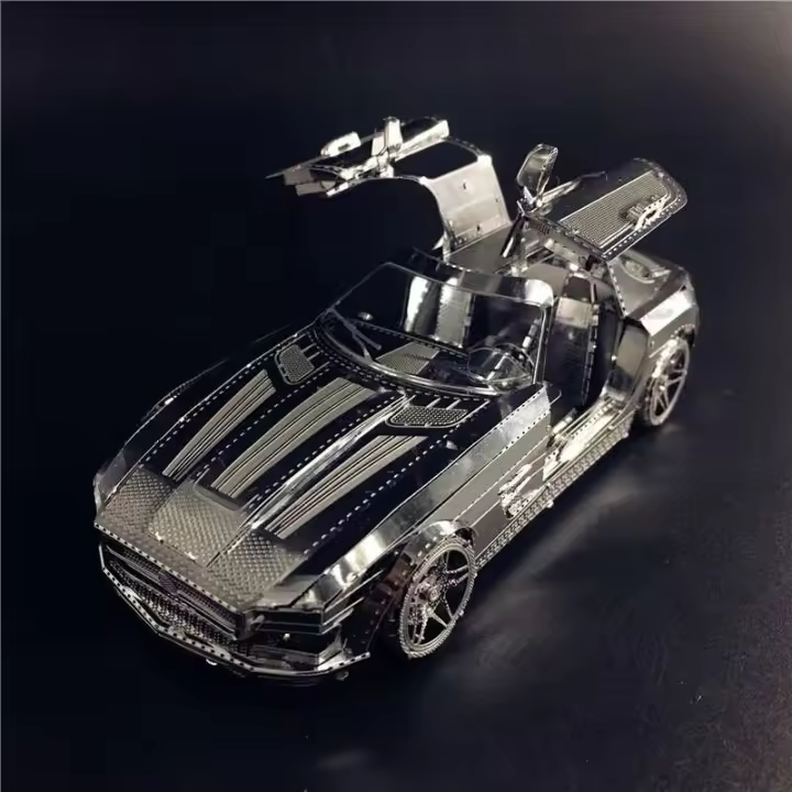 MMZ modelo IRONSTAR rompecabezas de Metal mariposa vinos deportes montaje DIY 3D corte láser modelo rompecabezas juguetes para adultos - 1