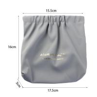 Bolsa de almacenamiento de servilletas sanitarias, bolsa de lavado, bolsa de almacenamiento para mujer, bolsa de maquillaje de viaje, bolsa de cosméticos con cierre automático, bolsa de resorte de hoja - details 5