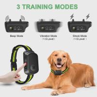 Collar antiladridos, recargable, apto para perros pequeños y medianos, equipado con 5 sensibilidades estables - details 1