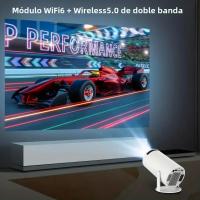 Proyector Android 4k LED de Alta Calidad Enfoque Corto, Resolución 720P, Audio Incorporado, WIFI, Tamaño de Pantalla Máximo 130&quot - details 7