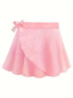 Falda Tutú de Ballet para Niñas con Lentejuelas - Vestido de Baile de Princesa para Entrenamiento y Actuaciones, Poliéster Transpirable, Tela No Elástica - details 0