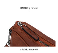 Diseño de color sólido Nueva almohada de moda simple con bolsa de cuerpo con correa ancha para el hombro para mujeres - details 41
