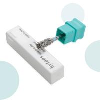 Brocas de seguridad para uñas HYTOOS, barril de 13mm a prueba de polvo D4S, brocas de carburo para diestros para uñas, herramienta de taladros eléctricos para manicura - details 9